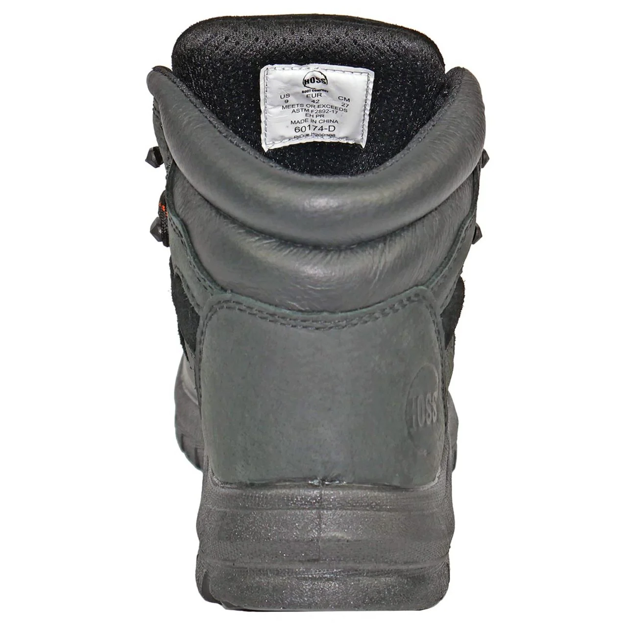 Hoss Men's Lorne Composite Toe Boots, 60117, Black - Image 3