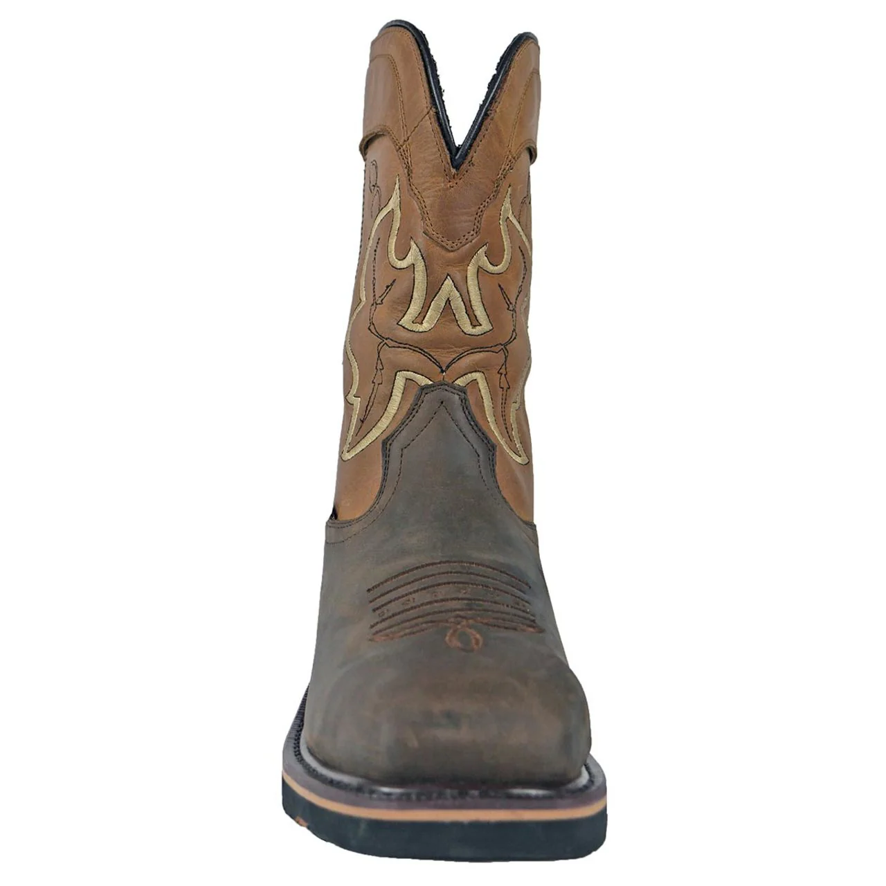 Hoss Men's Showdown Composite Toe Boots, 92042, Brown - Image 5