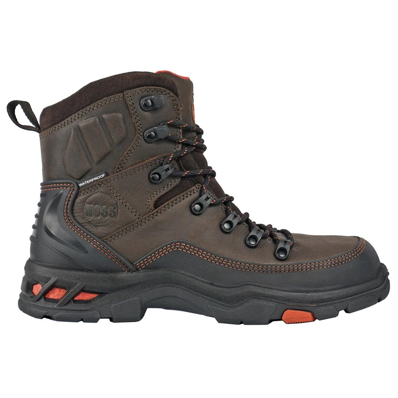 Hoss Men's Traverse 6" Composite Toe Boots, 60260, Brown - Image 4