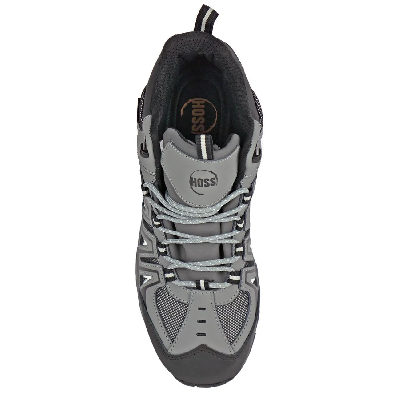 Hoss Men's Trail Composite Toe Hikers, 53023, Gray - Image 7