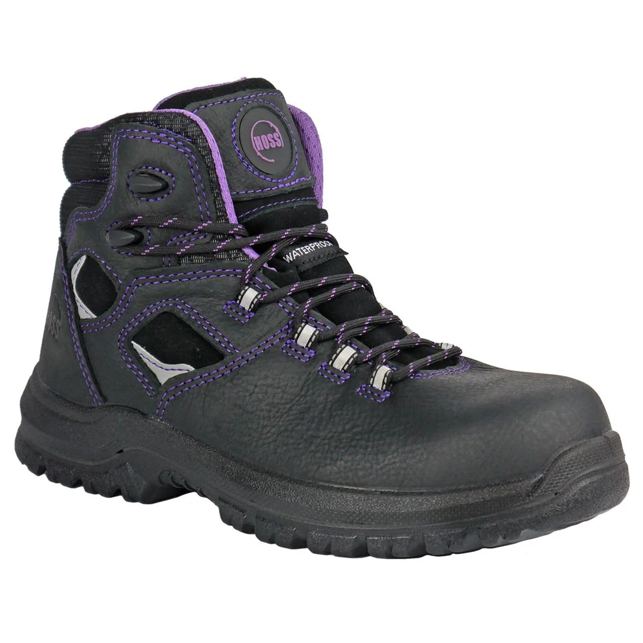 Hoss Women's Lacy 6" Composite Toe Boots, 70120, Black
