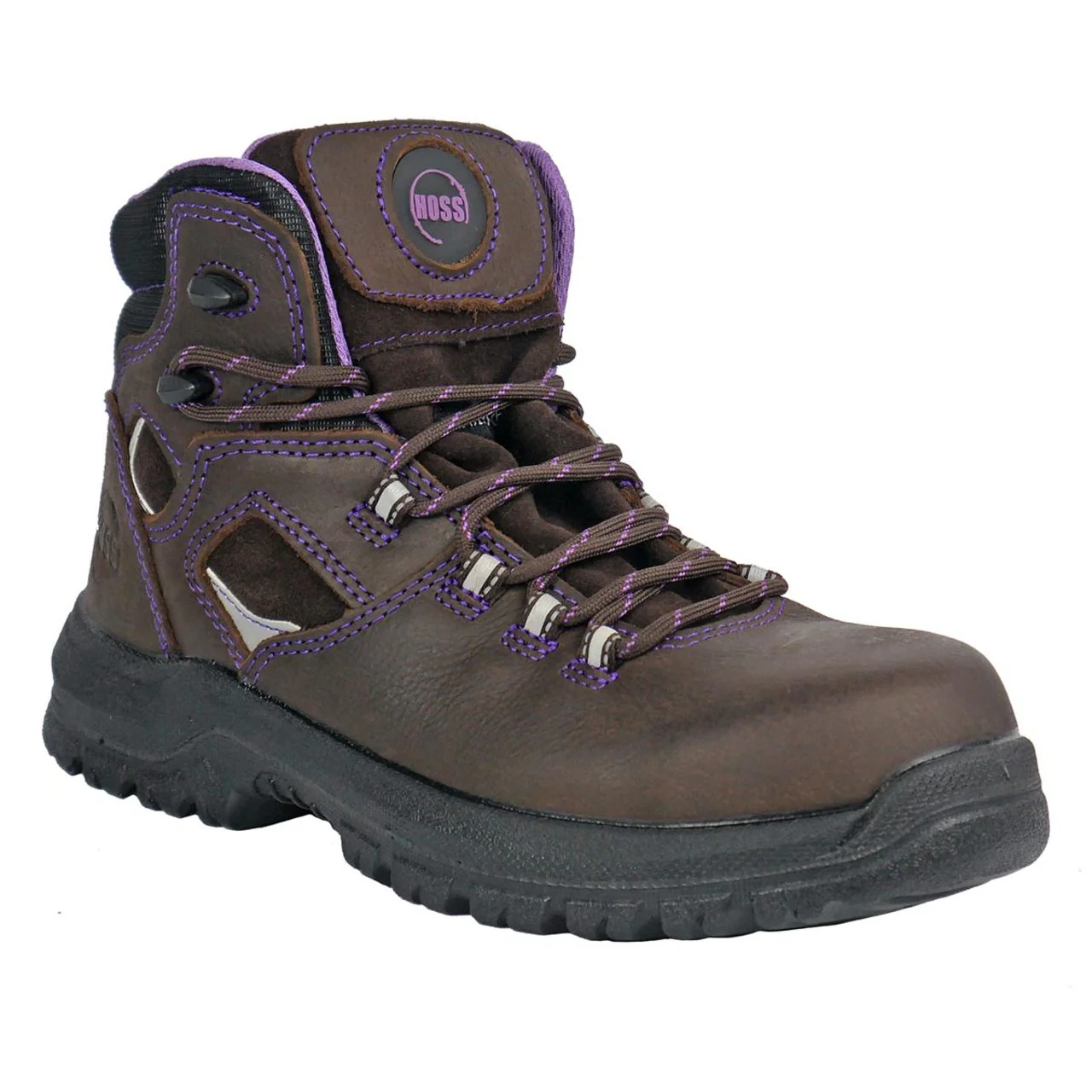 Hoss Women's Lacy 6" Composite Toe Boots, 70419, Brown