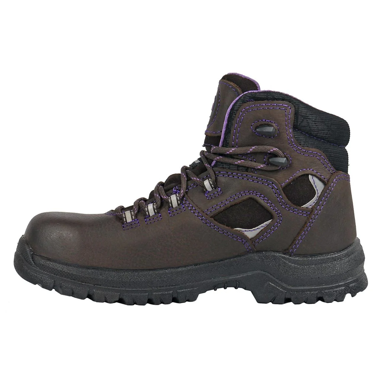 Hoss Women's Lacy 6" Composite Toe Boots, 70419, Brown - Image 2