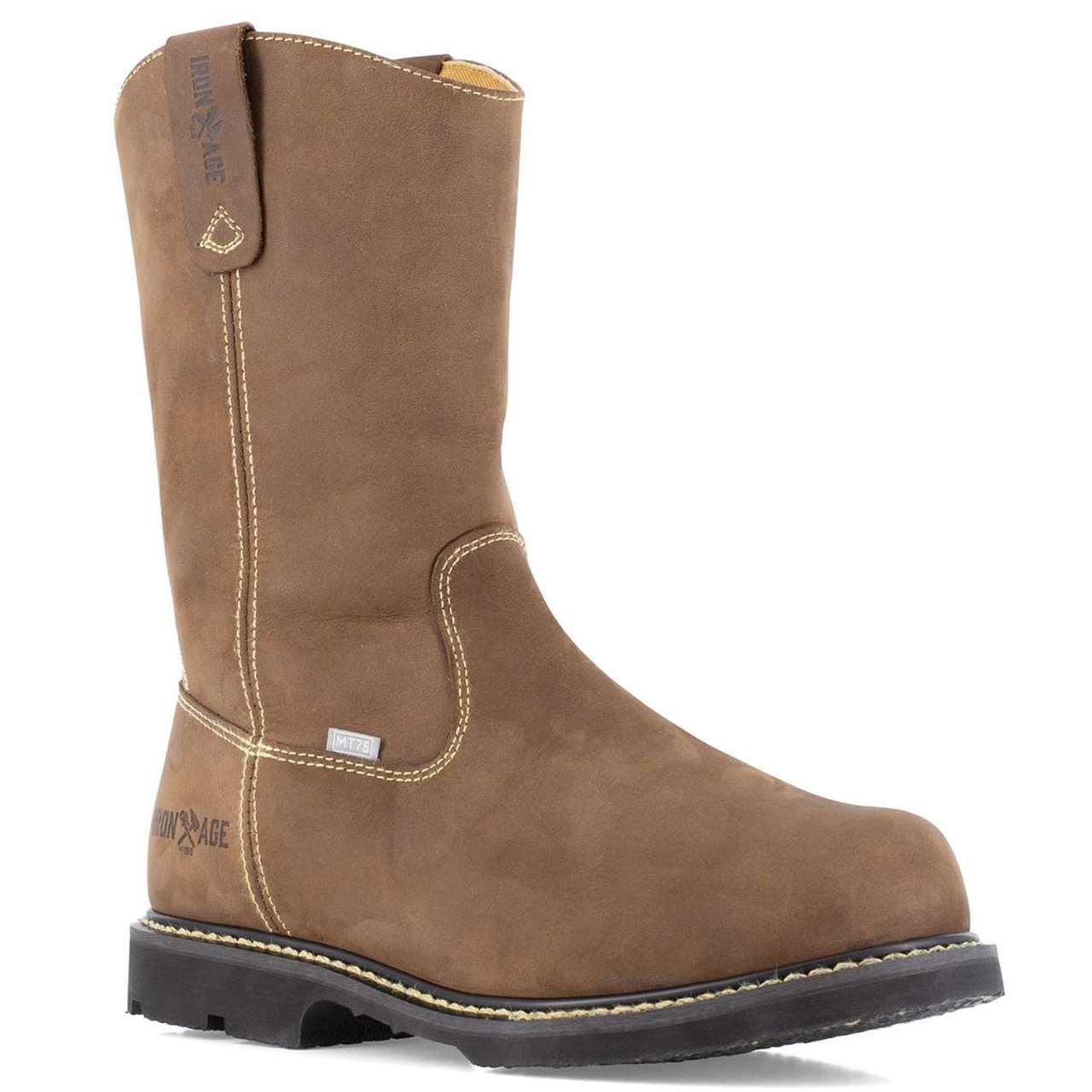 Iron Age Men's Groundbreaker 11" Pull-On with Internal Met Guard EH Composite Toe Boots, IA5094