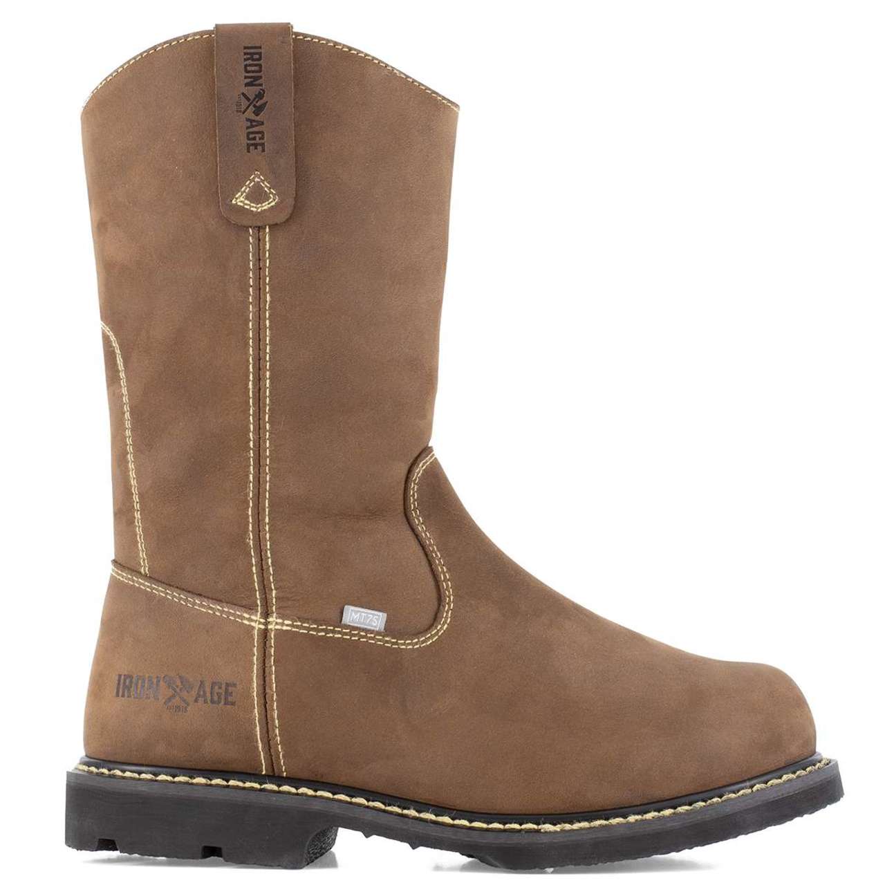 Iron Age Men's Groundbreaker 11" Pull-On with Internal Met Guard EH Composite Toe Boots, IA5094 - Image 2