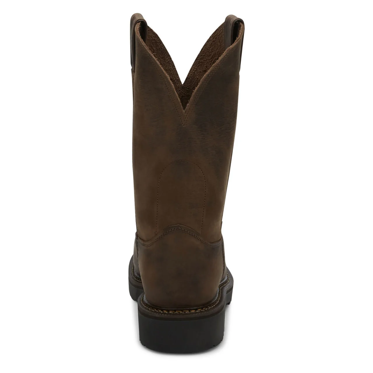 Justin Men's Balusters 11" EH Steel Toe Boots, 4445, Brown - Image 6