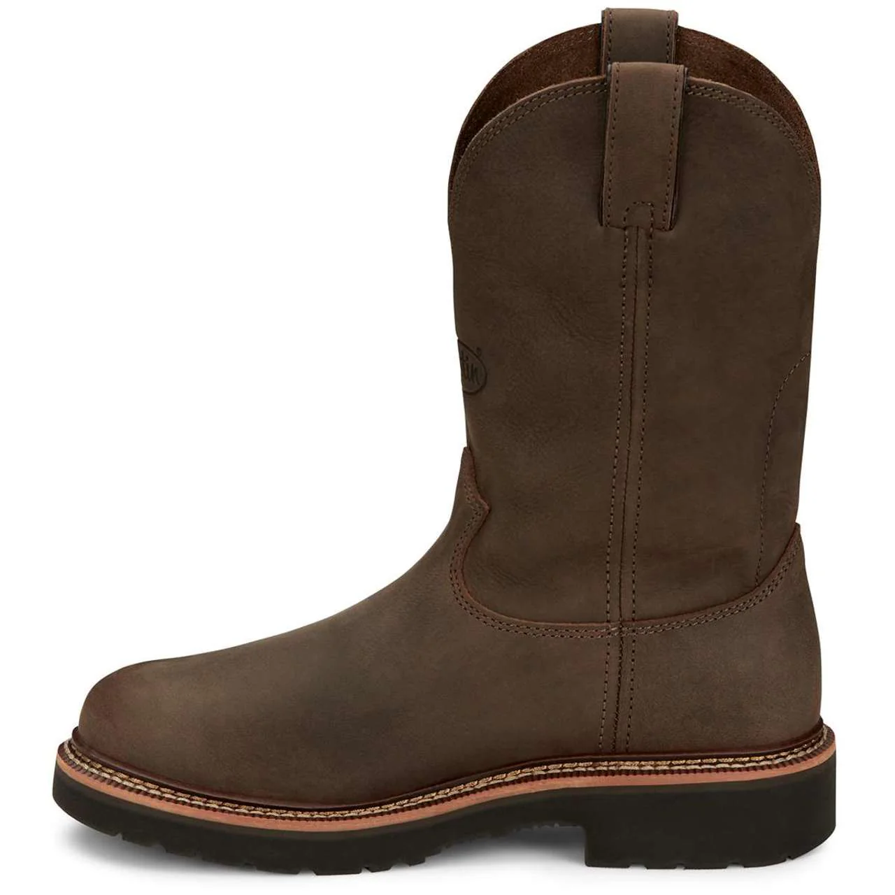 Justin Men's Blueprint 11" EH Soft Toe Boots, 4440, Tan - Image 4