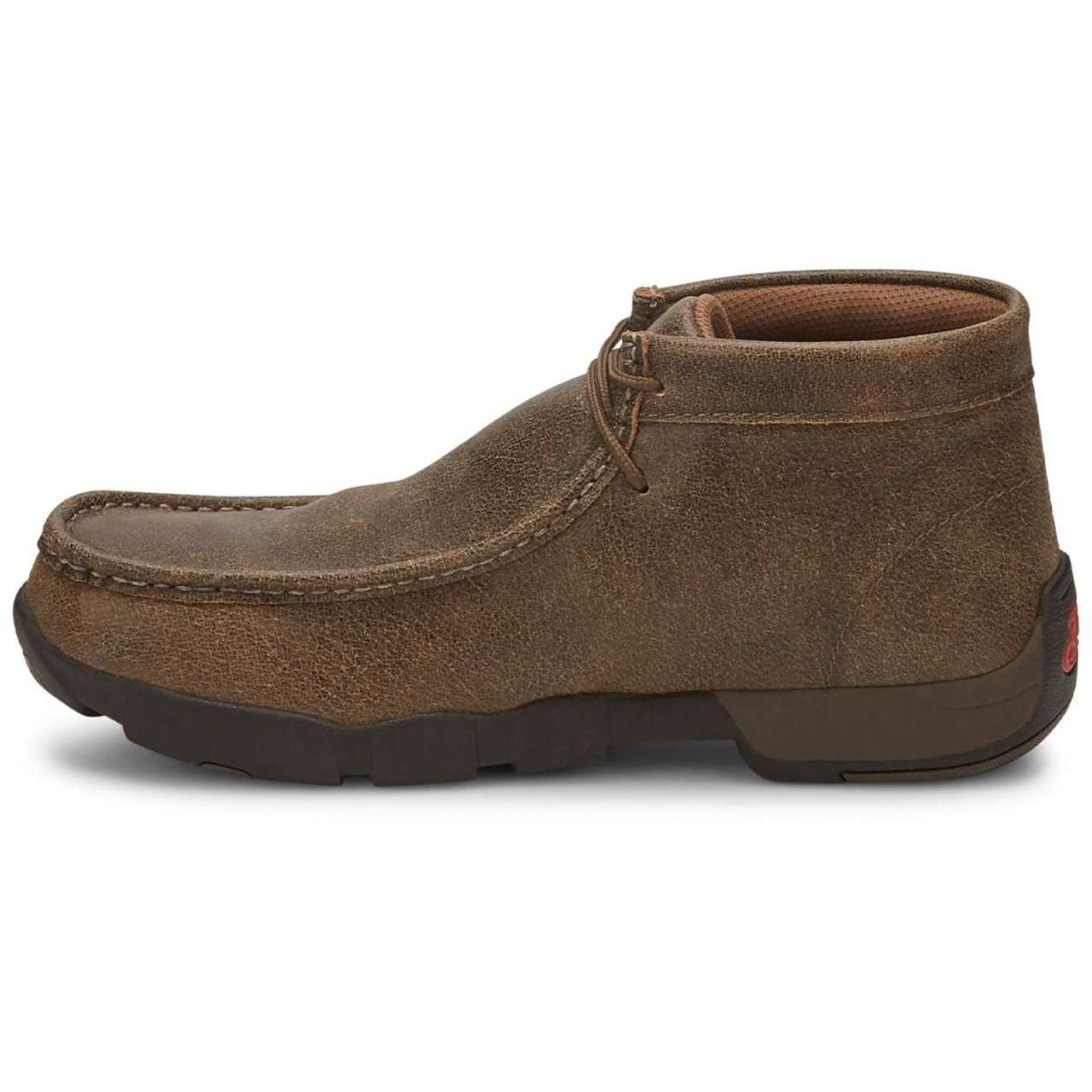Justin Men's Cappie 4" EH Steel Toe Boots, 237, Tan - Image 4