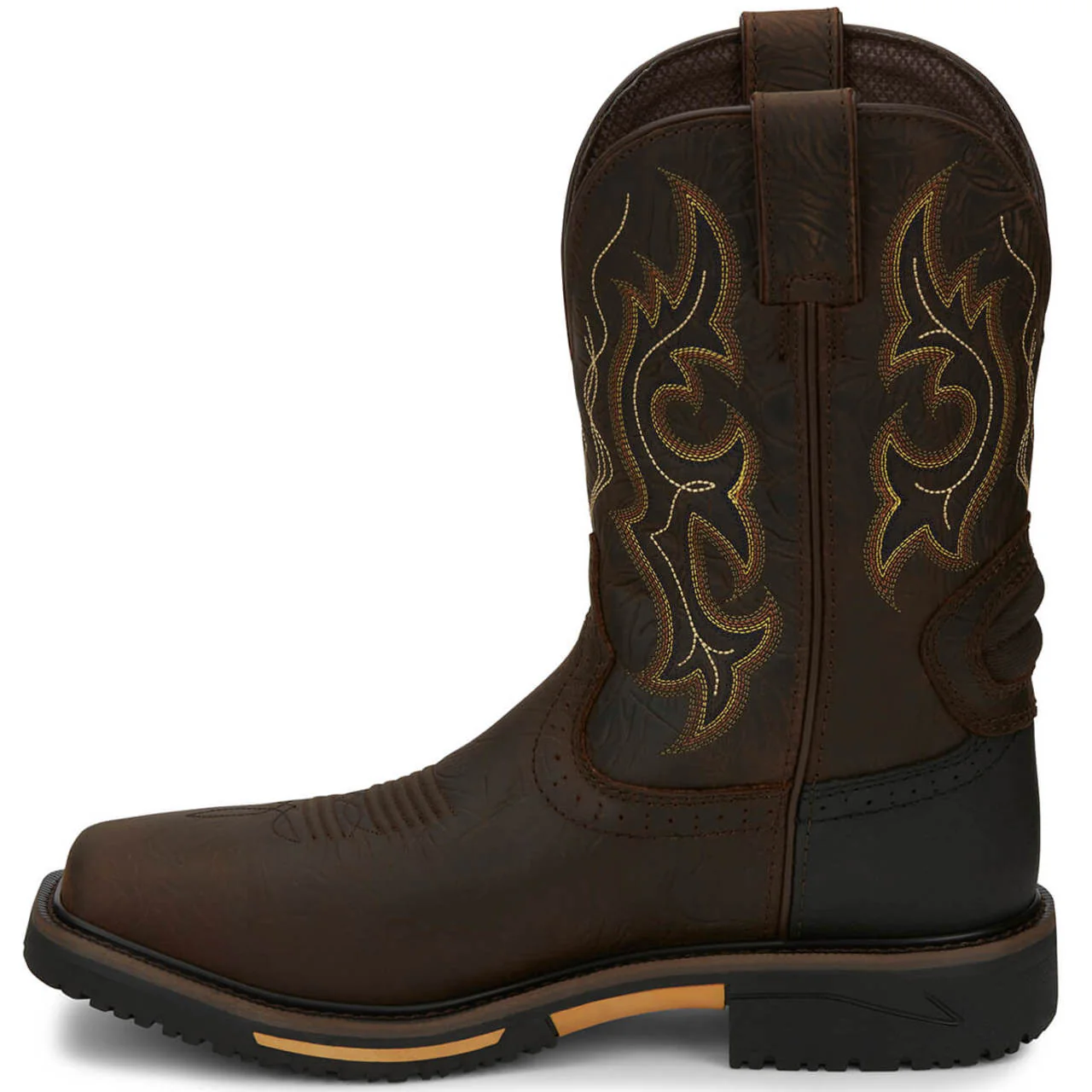 Justin Men's Joist 11" Waterproof EH Composite Toe Boots, SE4625, Brown - Image 4