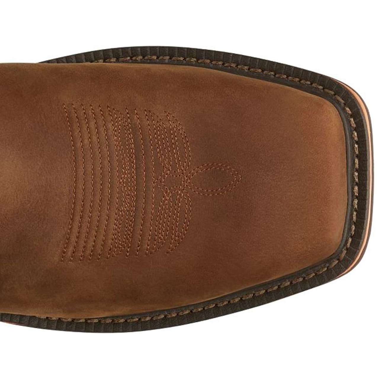 Justin Men's Resistor 11" Waterproof EH Nano Composite Toe Boots, CR4012, Brown - Image 3