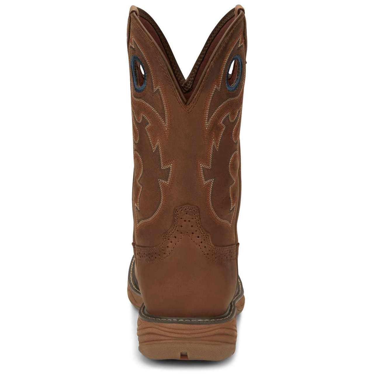 Justin Men's Rush 11" Waterproof EH Soft Toe Boots, SE4332, Brown - Image 6