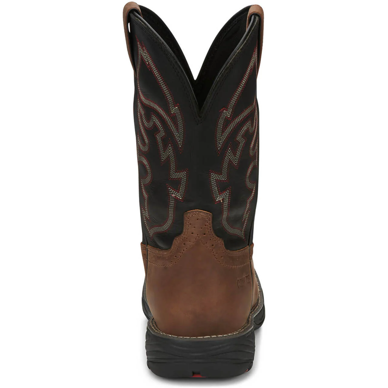 Justin Men's Rush 11" Waterproof EH Nano Composite Toe Boots, WK4337, Tan - Image 5
