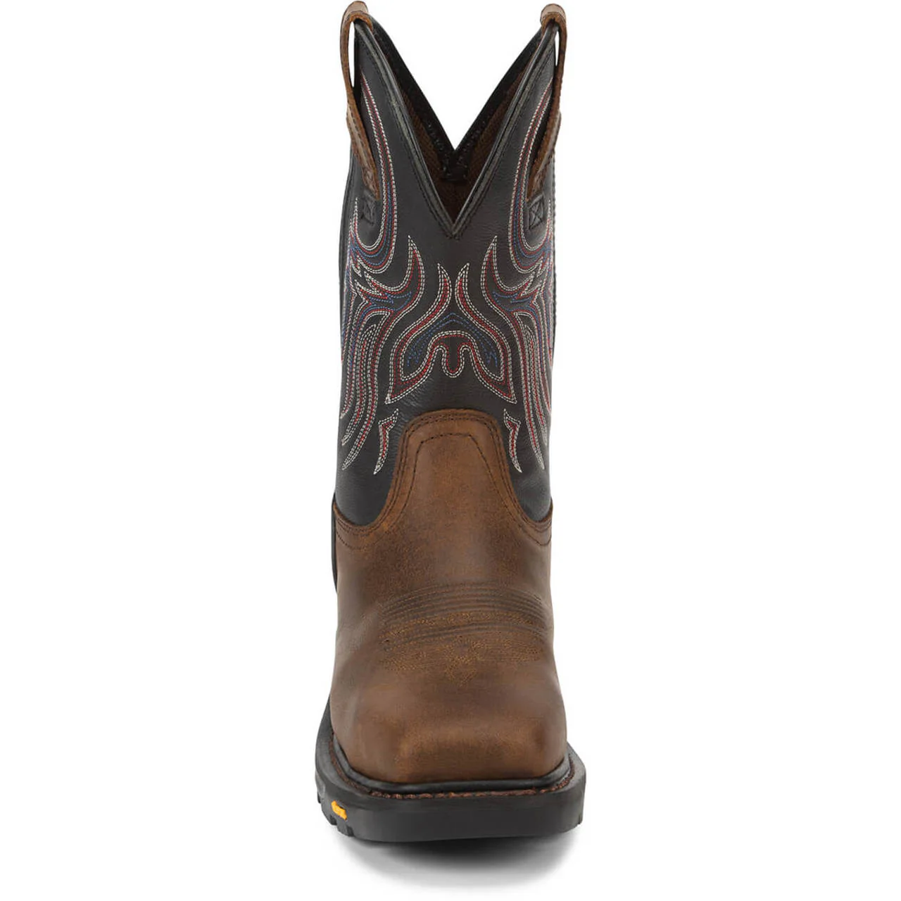 Justin Men's Tanker 11" EH Steel Toe Boots, WK2104, Brown - Image 4