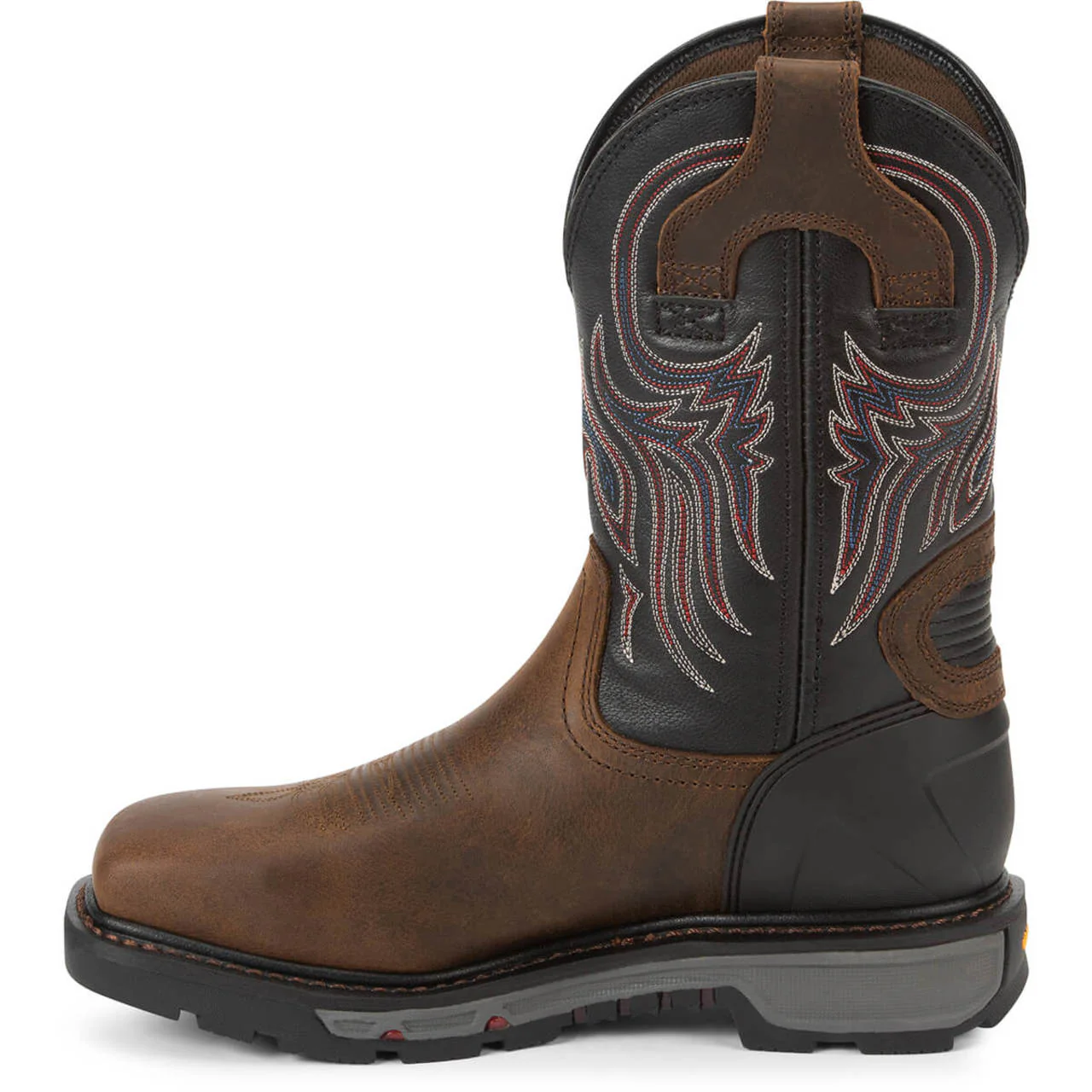 Justin Men's Tanker 11" EH Steel Toe Boots, WK2104, Brown - Image 5