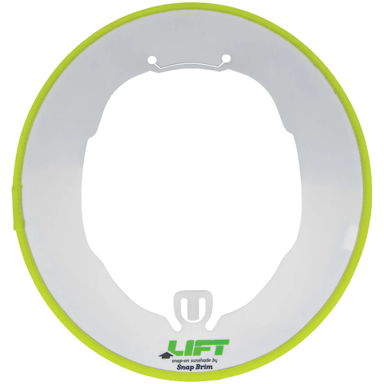 LIFT Sunshade for Radix Helmets, HRXS-22WT, Hi-Vis Yellow - Image 3