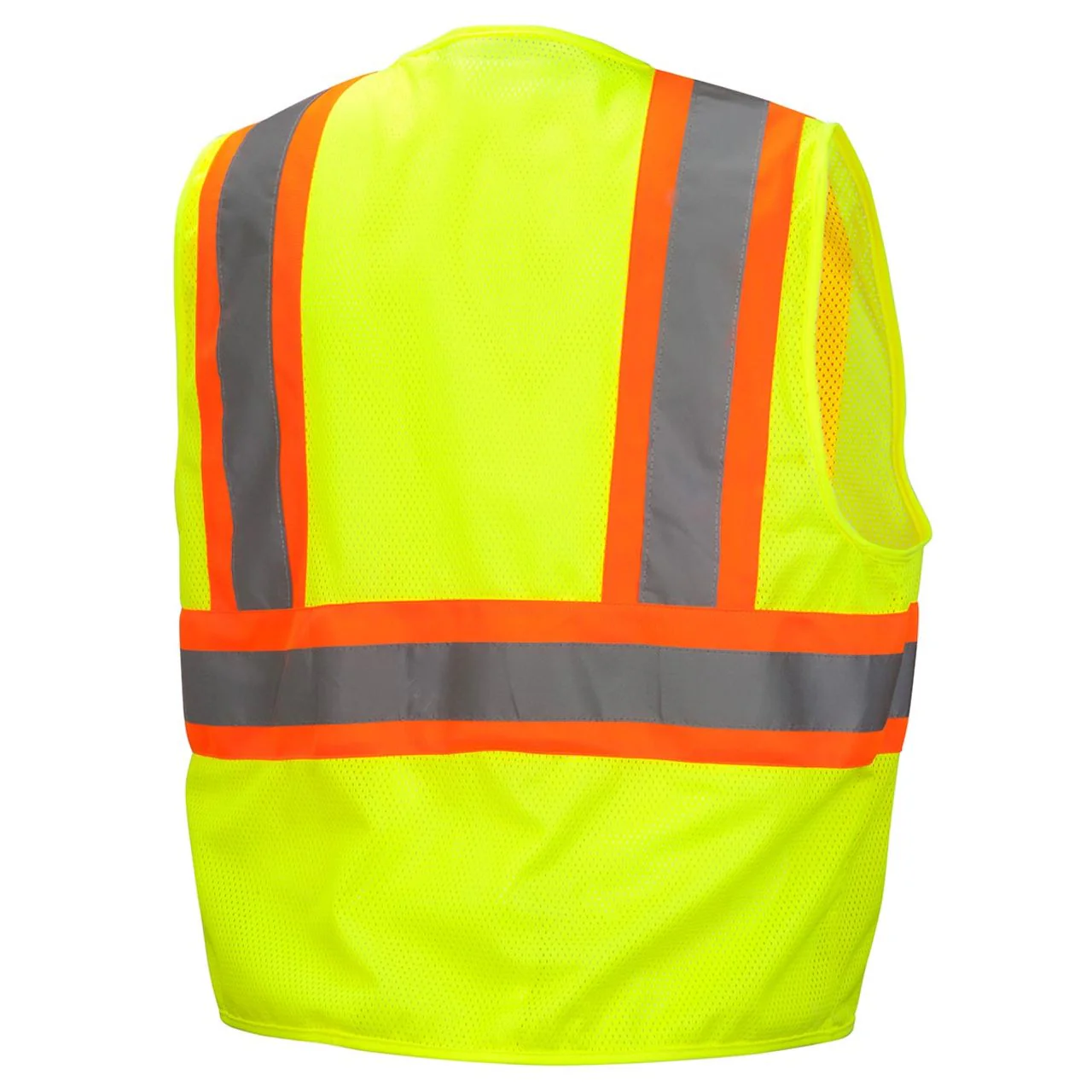 Pyramex RVZ22 Type R Class 2 Hi-Vis Contrasting Mesh Safety Vest - Image 5