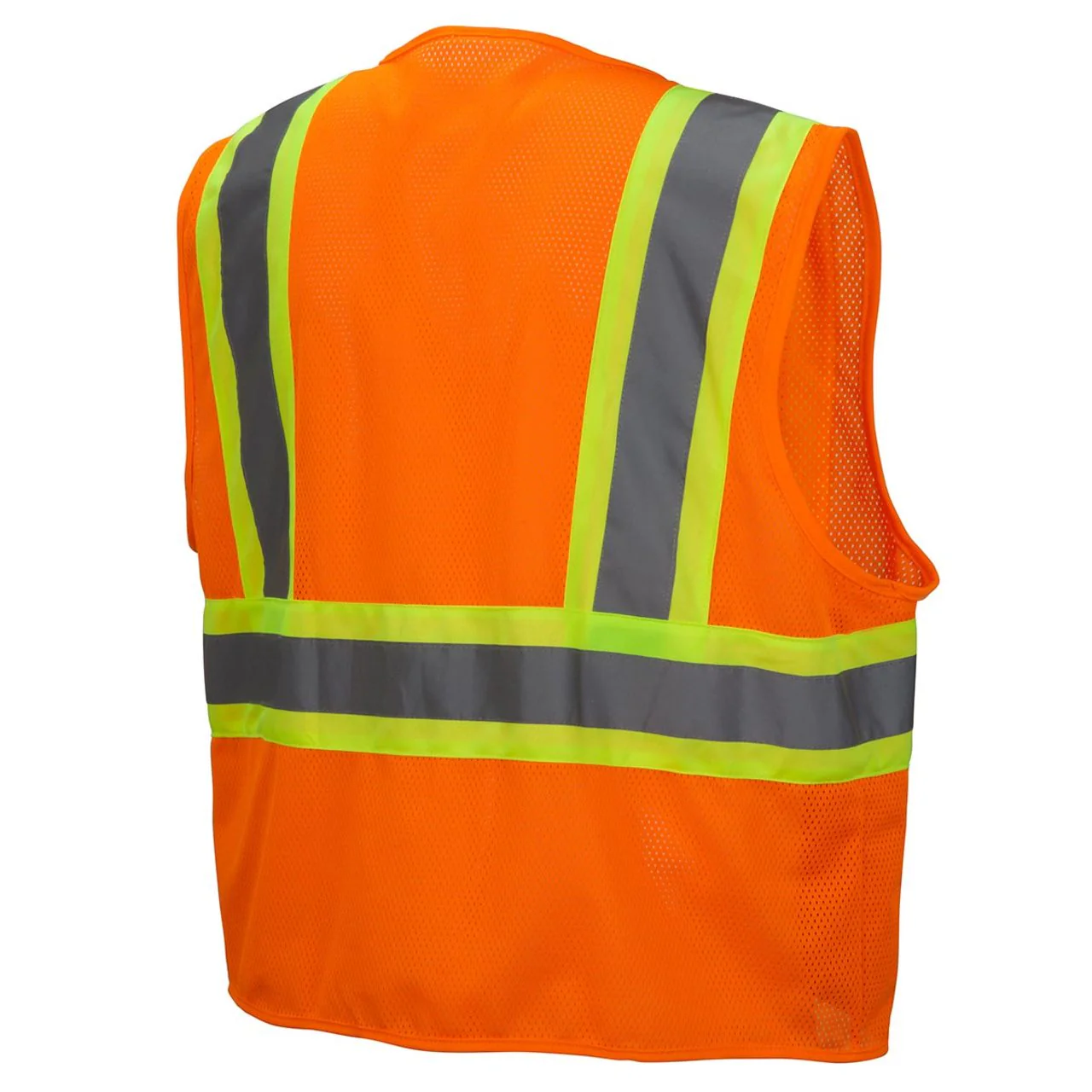 Pyramex RVZ22 Type R Class 2 Hi-Vis Contrasting Mesh Safety Vest - Image 7