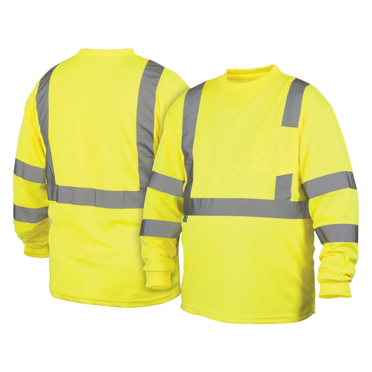 Pyramex RLTS31 Type R Class 3 Hi-Vis Long Sleeve T-Shirt - Image 3