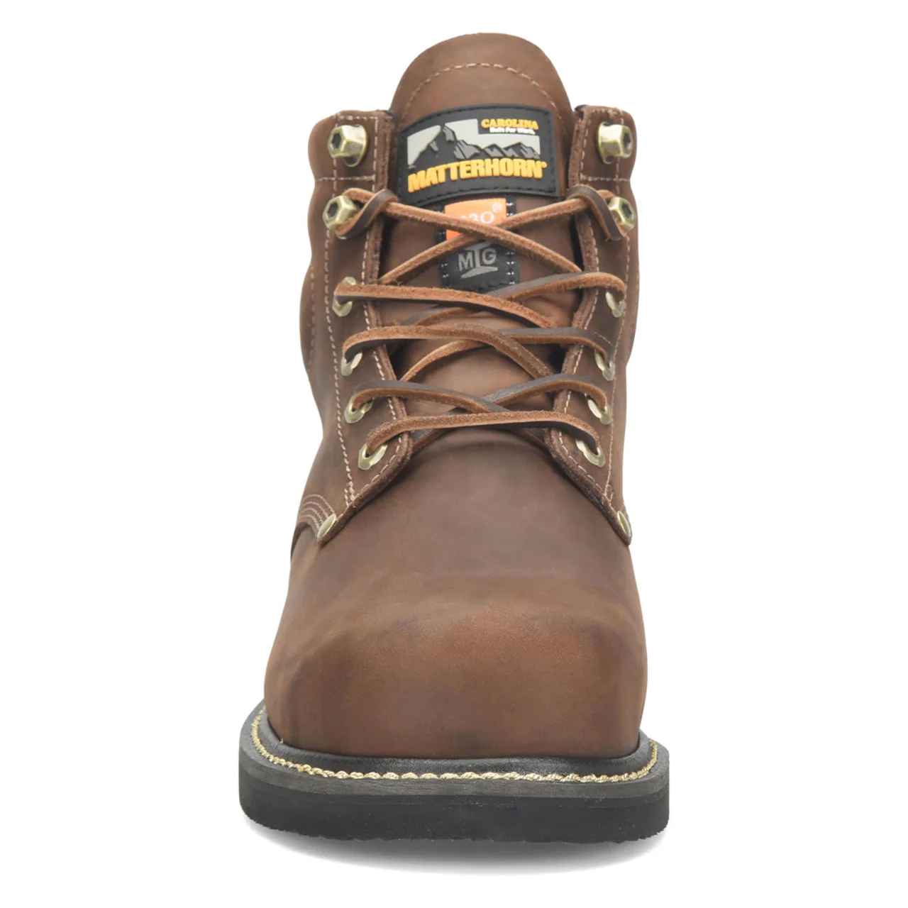 Matterhorn Men's INT LO 6" Waterproof EH Met-Guard Steel Toe Boots, MT2520, Brown - Image 3