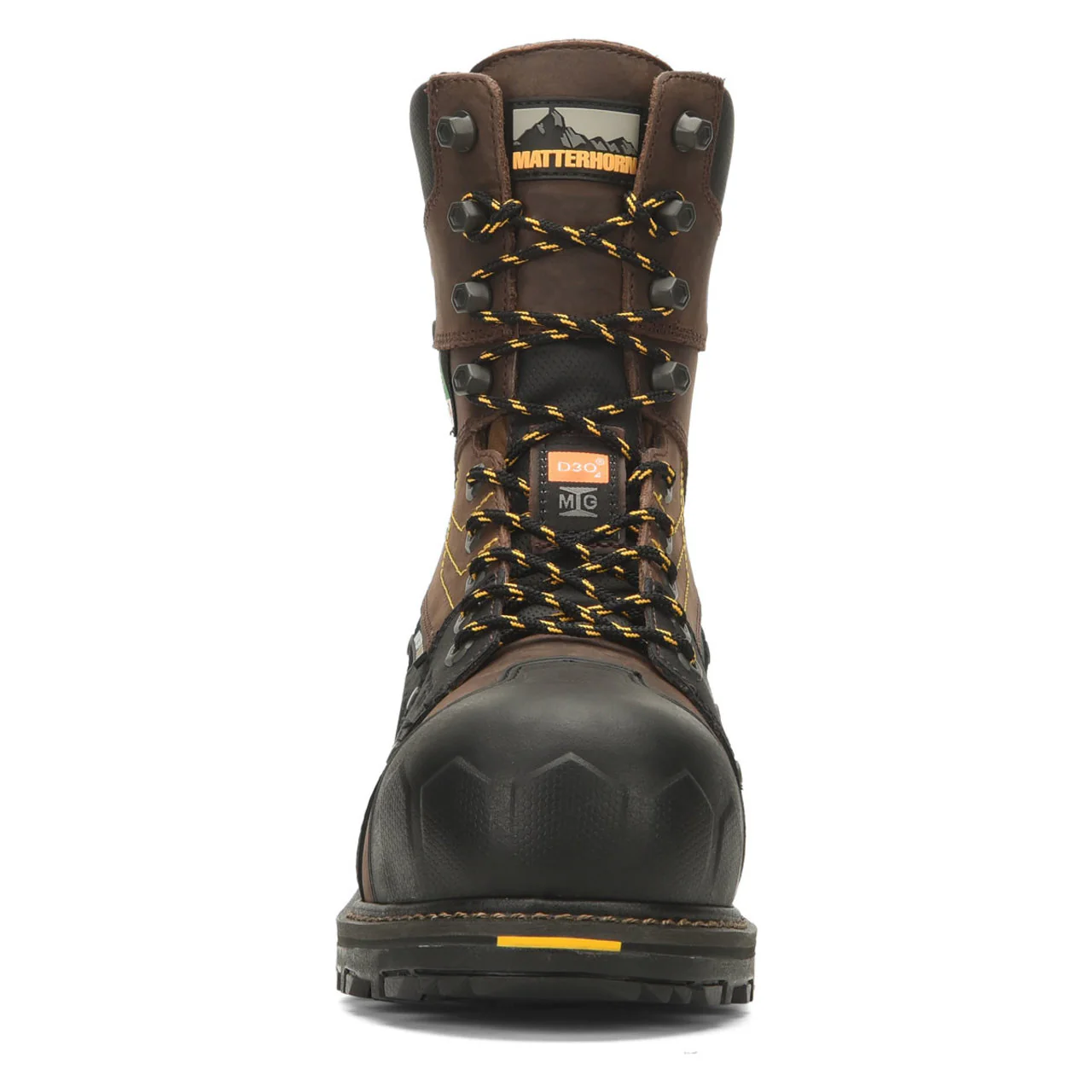 Matterhorn Men's Maximus 2.0 8" Waterproof EH Met-Guard Composite Toe Boots, MTC300, Brown - Image 4