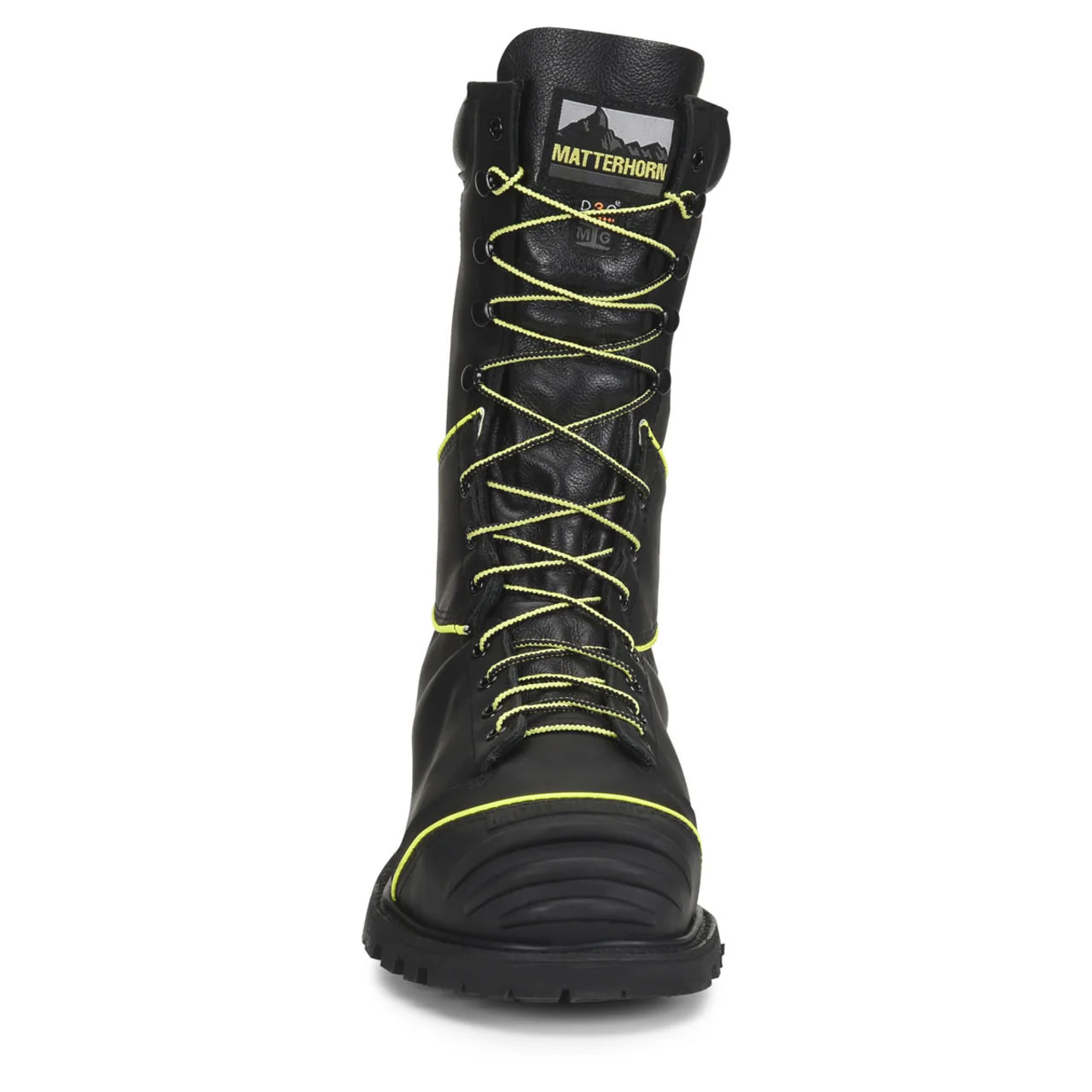 Matterhorn Men's 10" Waterproof Insulated EH Met-Guard Steel Toe Boots, CV12000, Black - Image 3