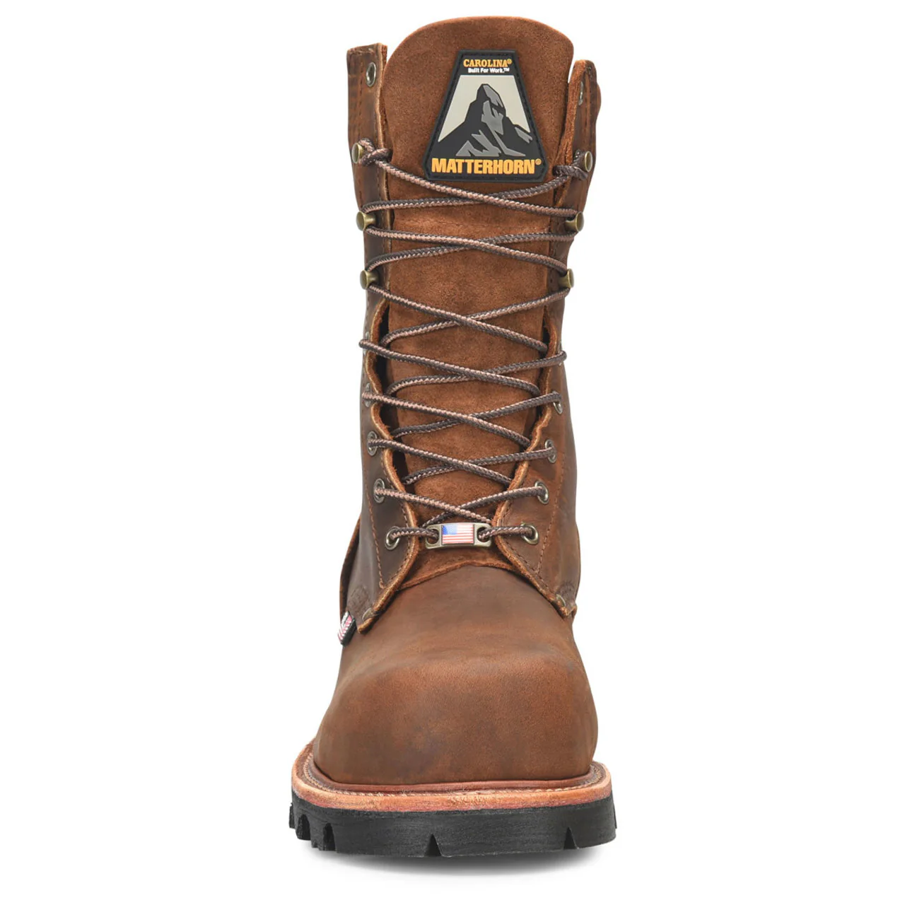 Matterhorn Men's 9" Logger Waterproof Insulated EH Composite Toe Boots, Made in USA, MT2580, Brown - Image 3