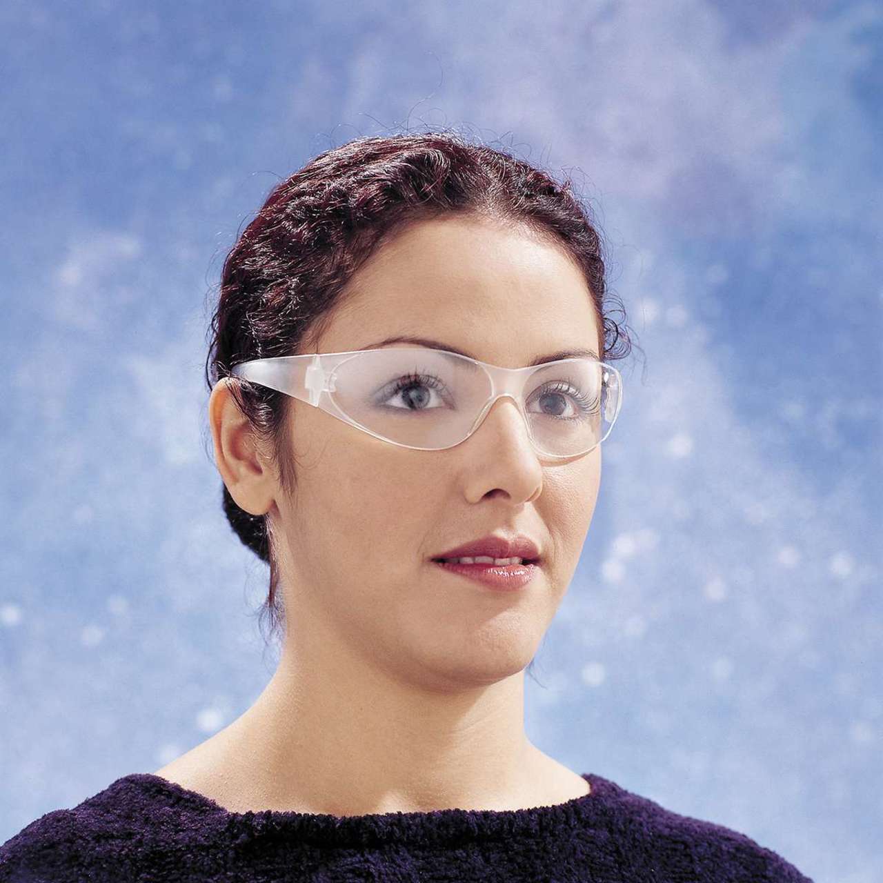 MCR CK1 Series Safety Glasses - Clear Lens - Image 2