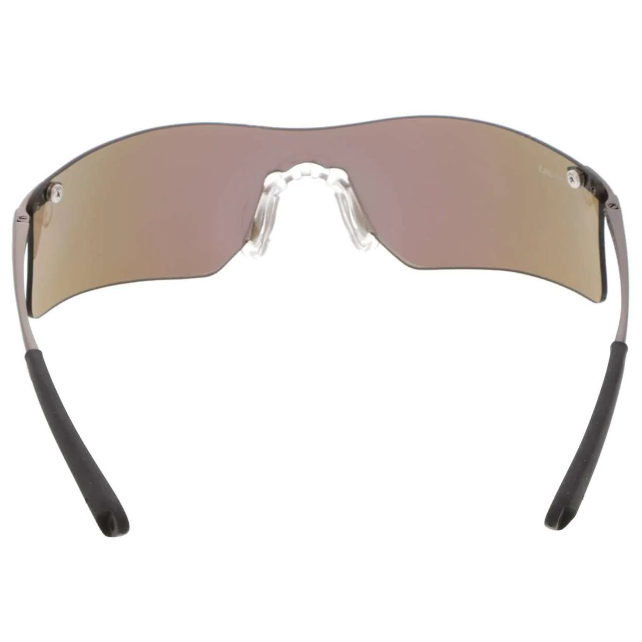 MCR Rubicon T4 Series Safety Glasses - Silver Frame - Emerald Mirror Lens - Image 5