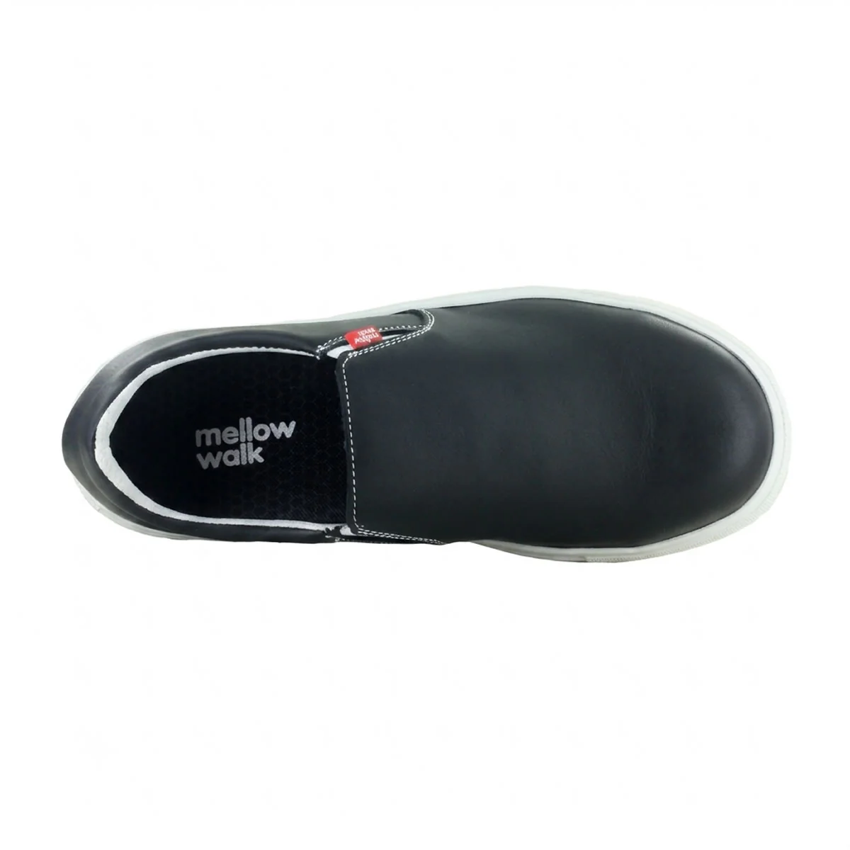 Mellow Walk Women's Jessica Slip-On SD Steel Toe Shoes, 482072, Black - Image 4