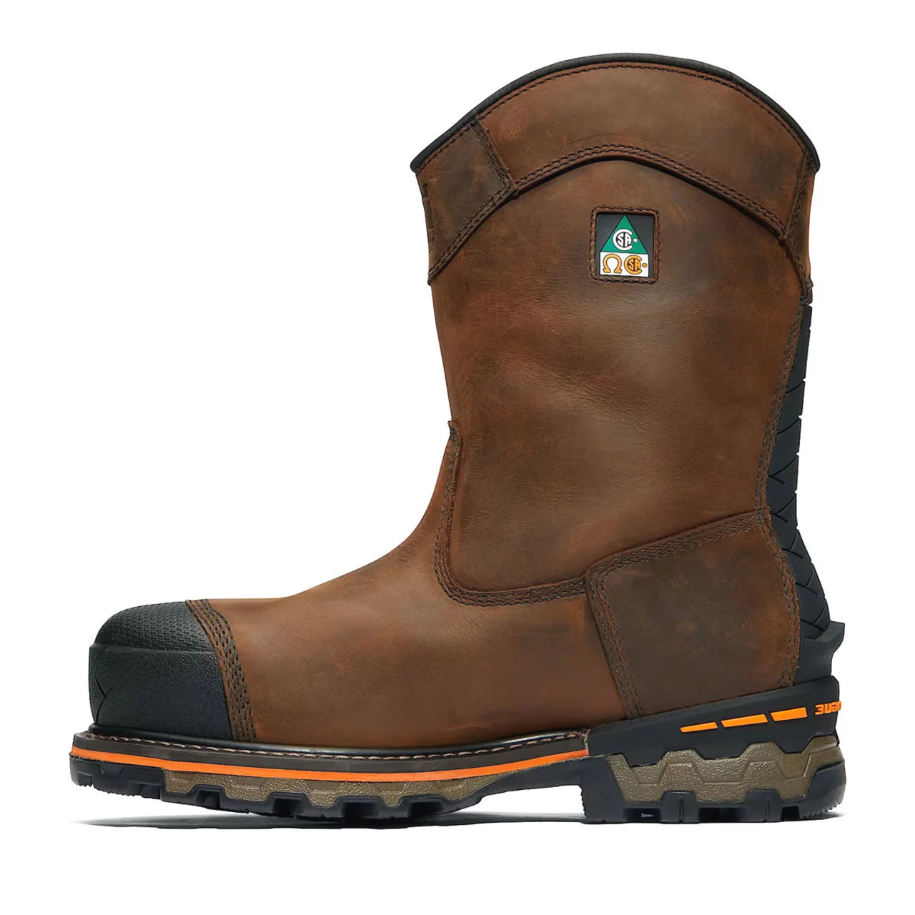 Timberland PRO Men's Boondock Pull On Waterproof Insulated EH Composite Toe Work Boots - TB1A44992141 - Image 5