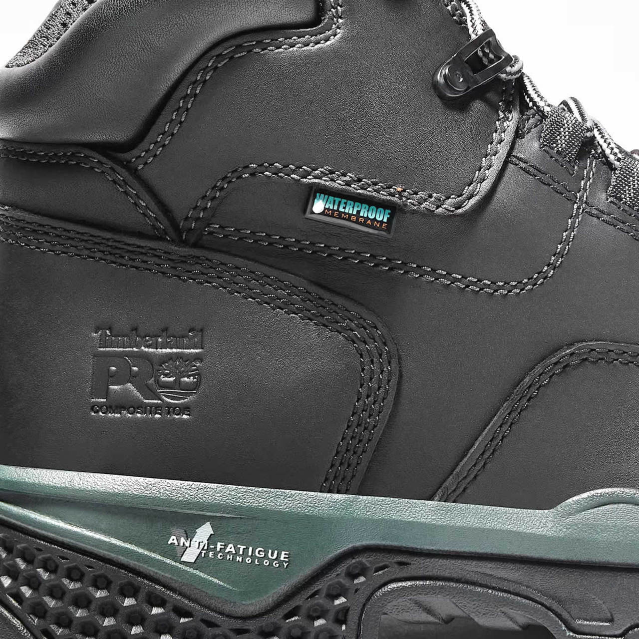 Timberland PRO Men's Bosshog 6" Waterproof EH PR Composite Toe Work Boots, TB1A1XJP0011 - Image 5