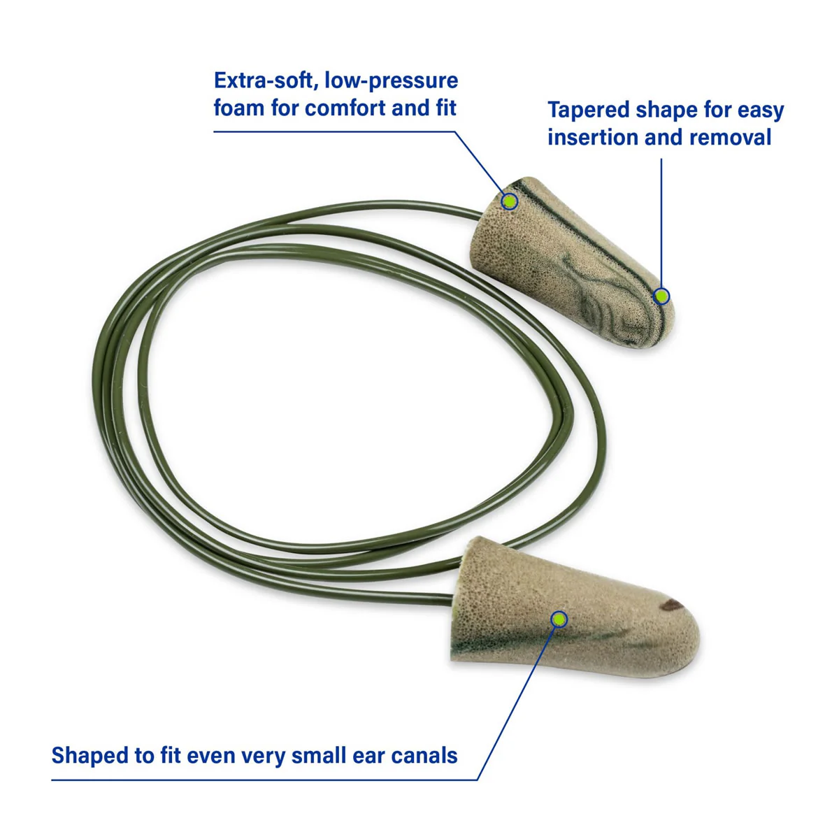 Moldex Camo Plugs Disposable Earplugs, NRR 33dB - Image 5