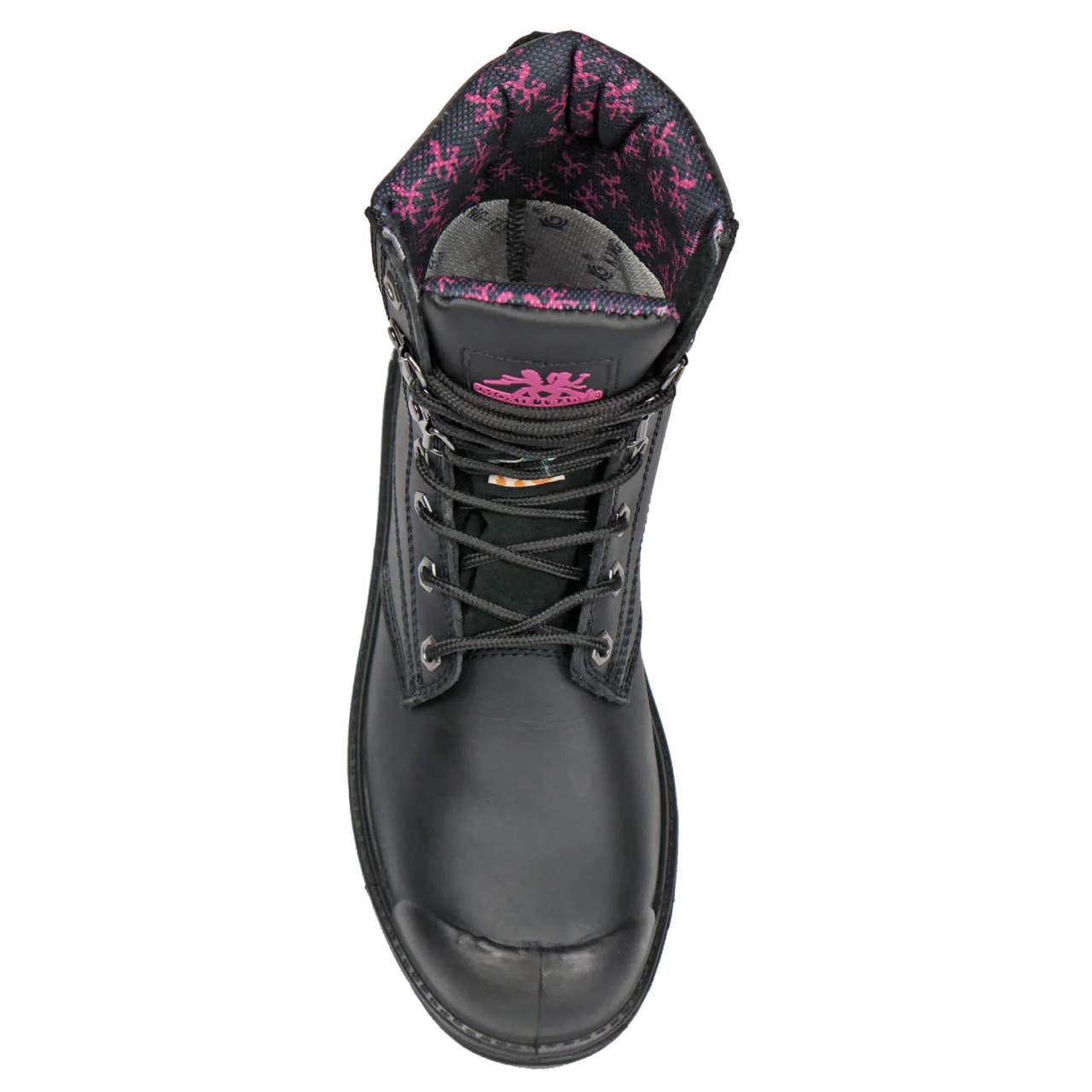 Moxie Trades Women's Anne 8" Steel Toe Boots, MT50165, Black - Image 7