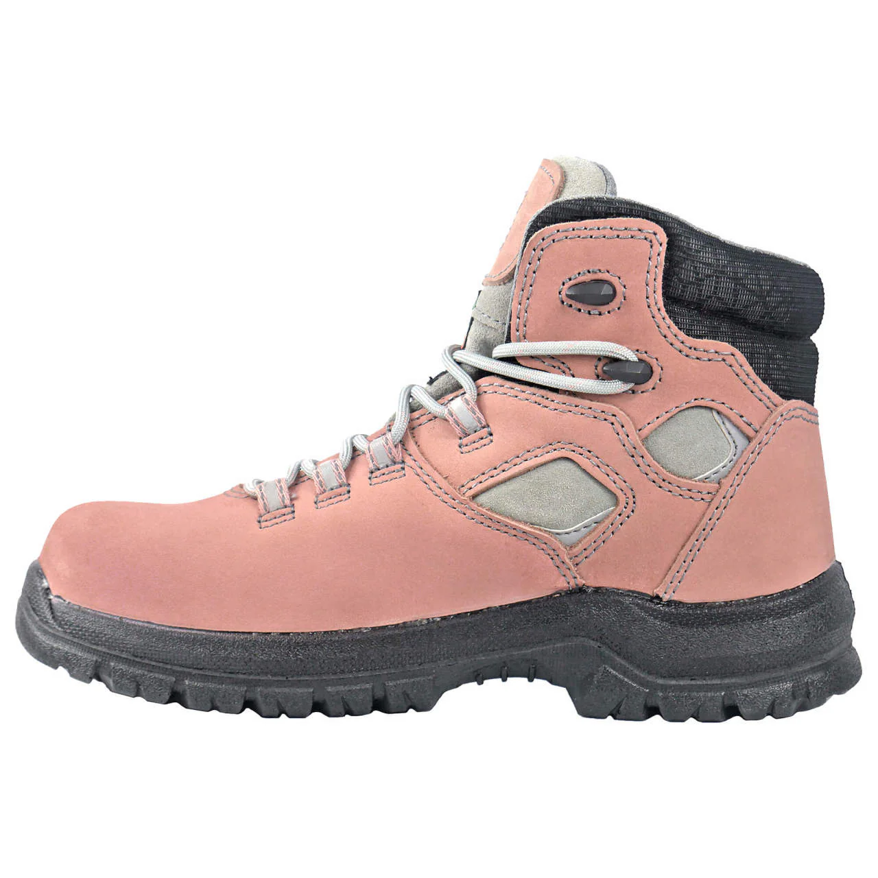 Moxie Trades Women's Lacy Pink Composite Toe Boots, MT26058, Pink - Image 2