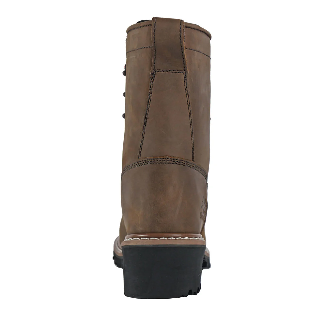 Moxie Trades Women's Mareen 8" Logger Waterproof Composite Toe Boots, MT28028, Brown - Image 5