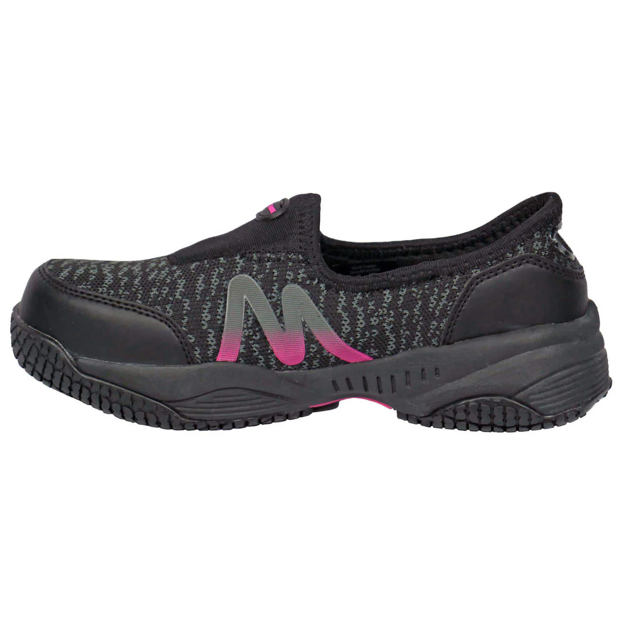 Moxie Trades Women's Zena Slip-On Composite Toe Shoes, MT50180, Black - Image 2