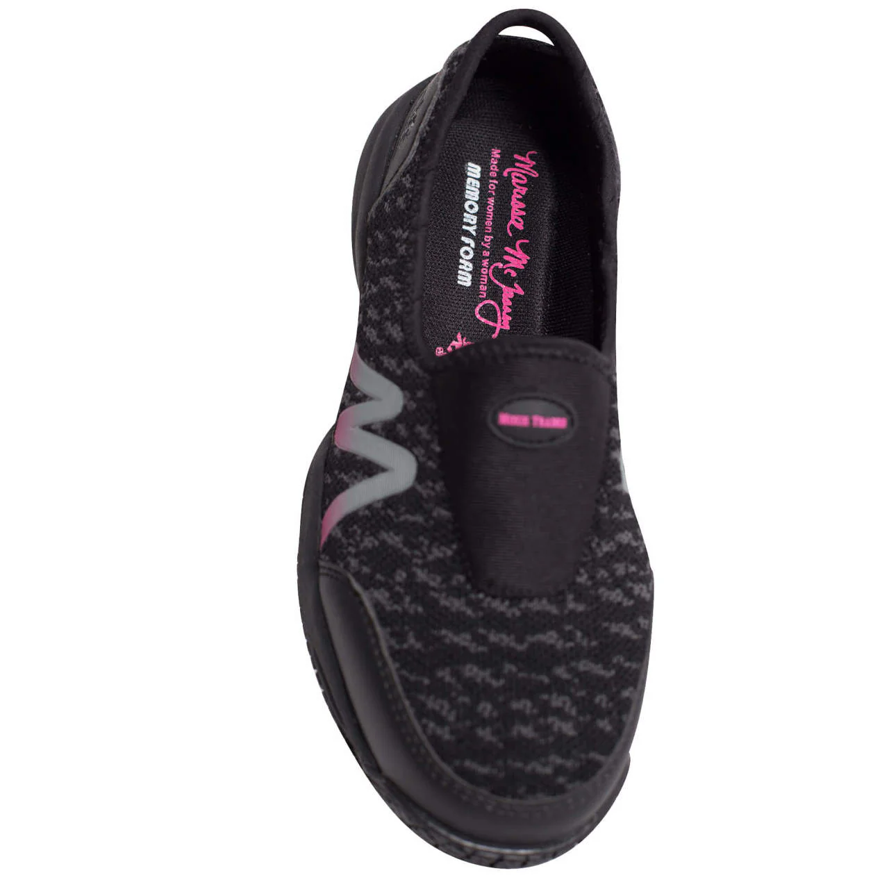 Moxie Trades Women's Zena Slip-On Composite Toe Shoes, MT50180, Black - Image 7