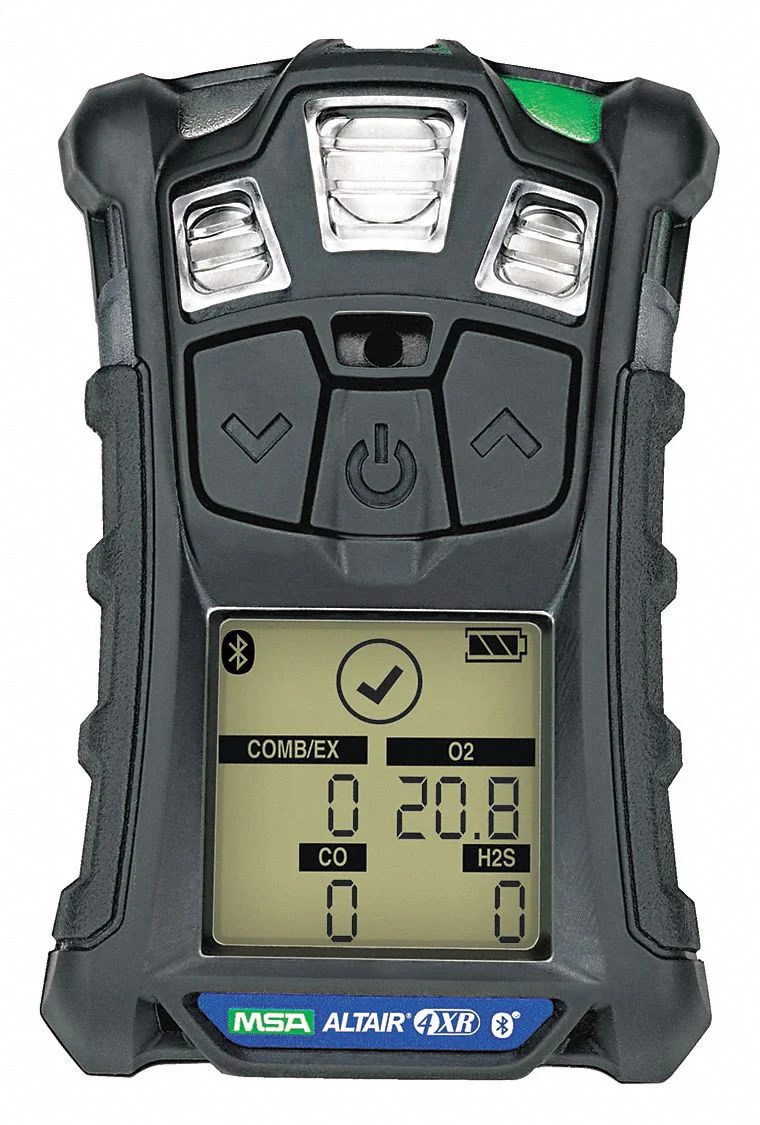 MSA ALTAIR 4XR Multigas Detector With 4-Gas Cylinder, Regulator & ALTAIR Pump Probe