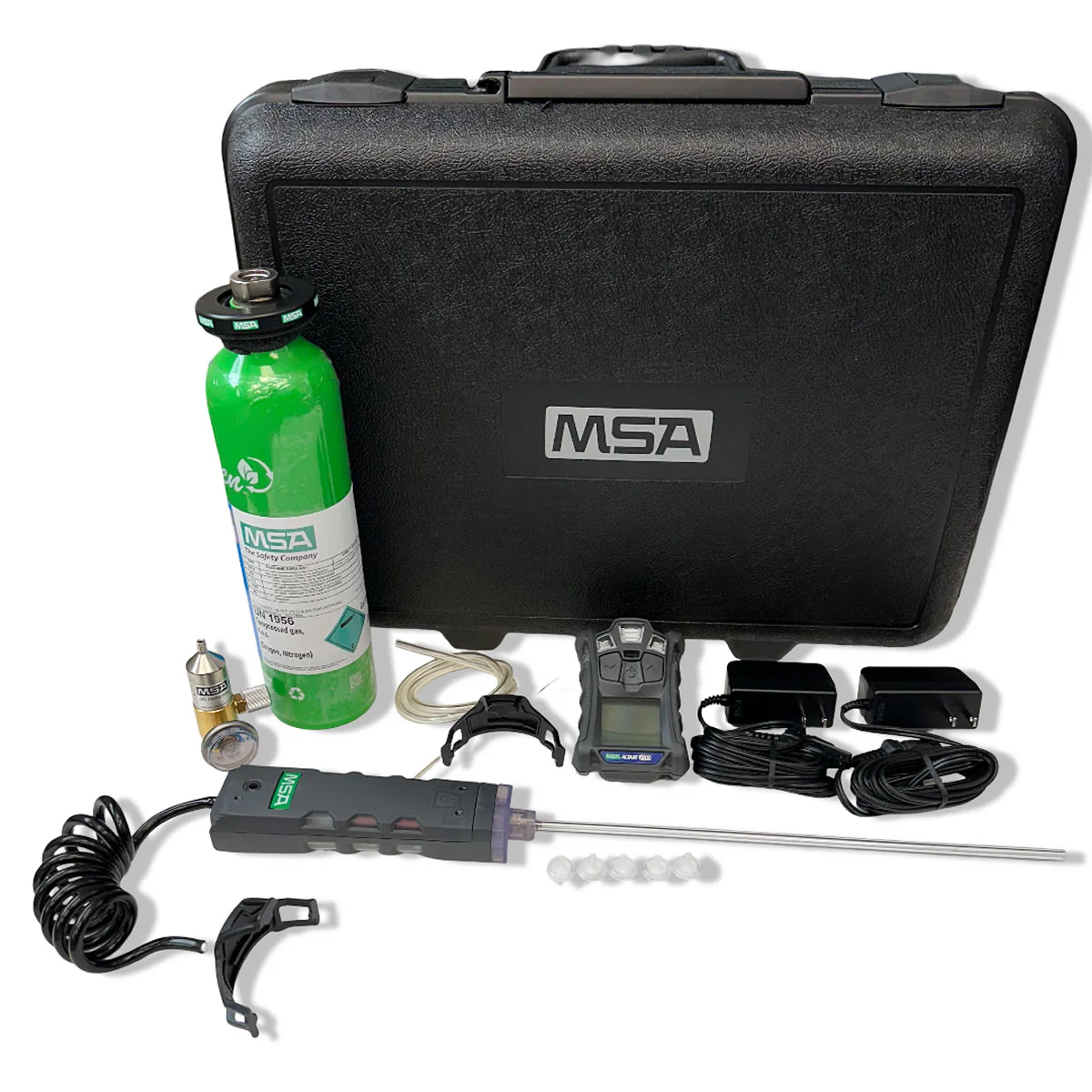 MSA ALTAIR 4XR Multigas Detector With 4-Gas Cylinder, Regulator & ALTAIR Pump Probe - Image 2