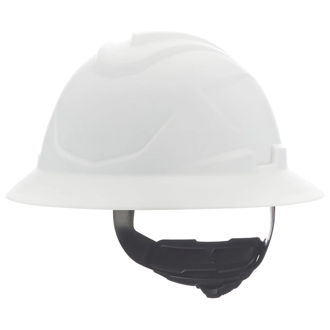 MSA V-Gard C1 Full Brim Hard Hat with Fas-Trac III Ratchet Suspension - Image 12