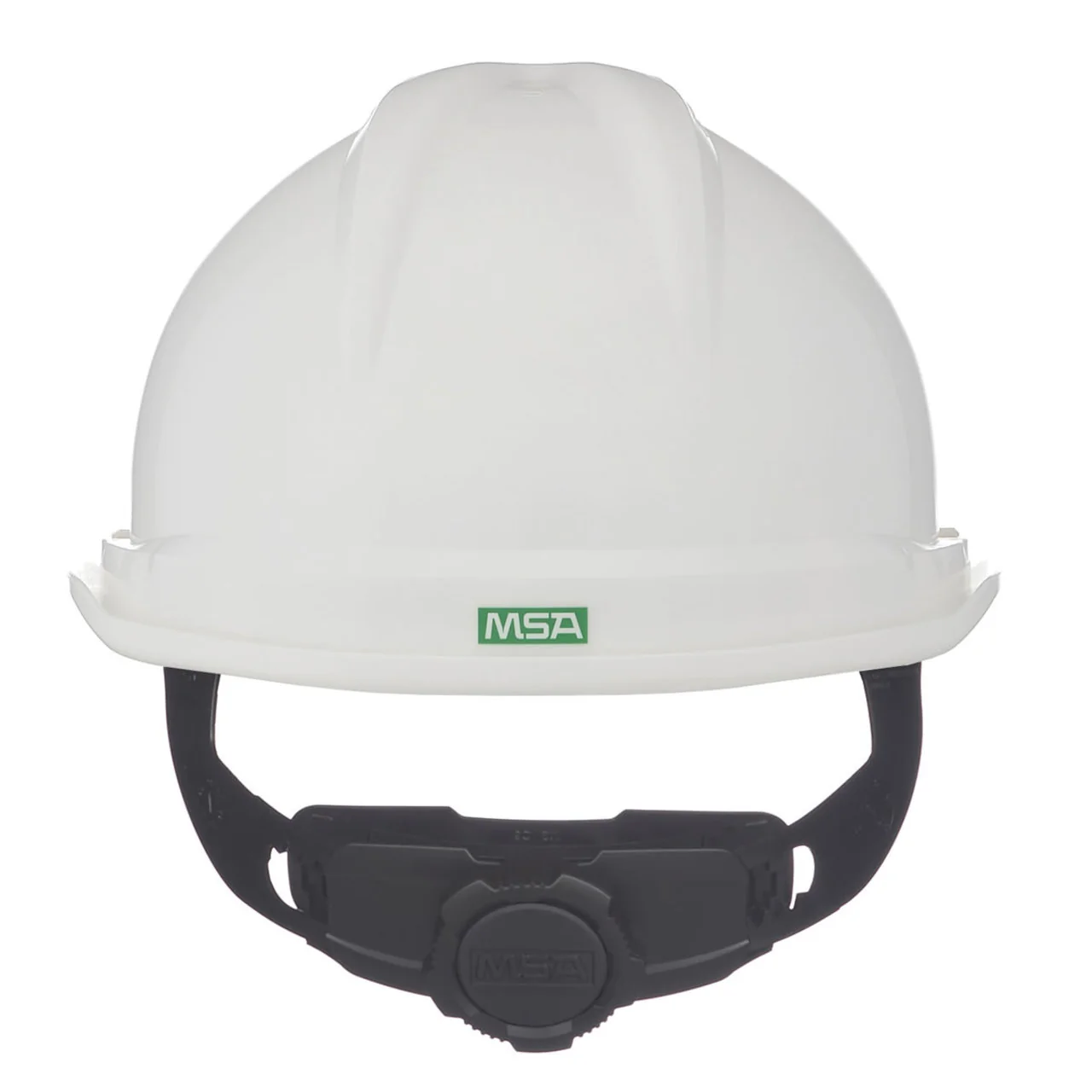 MSA V-Gard 500 Fas-Trac III 6-Point Ratchet Vented Hard Hat - Image 6