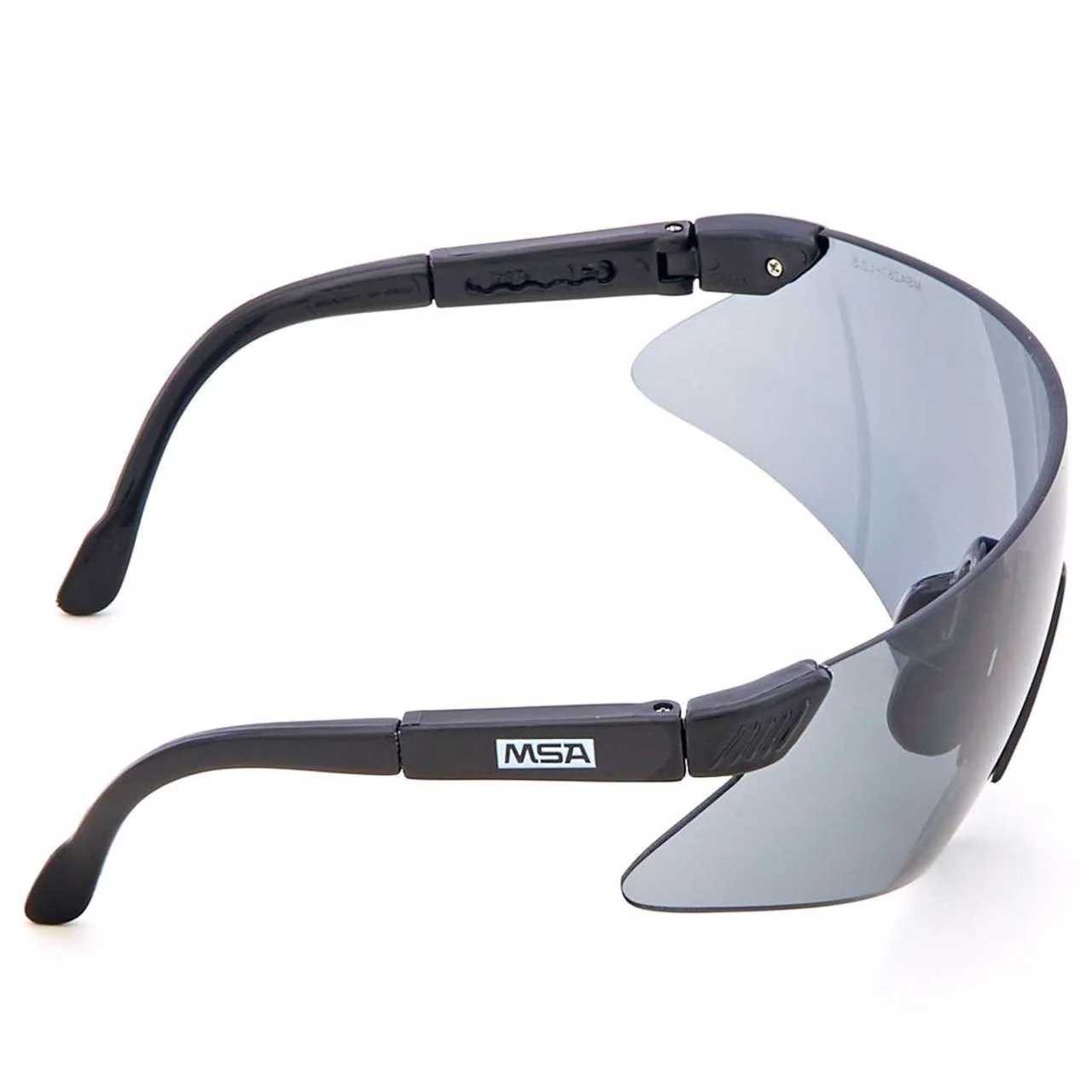 MSA Luxor Safety Glasses, Gray Lens, Black Frame - 697517 - Image 4