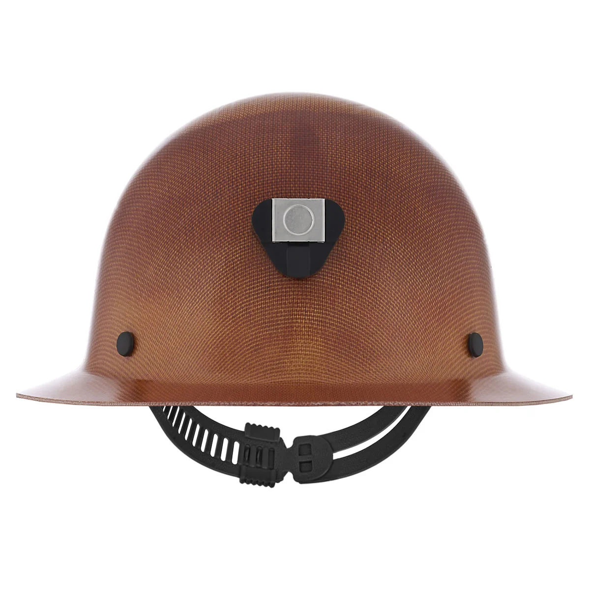 MSA Skullgard Full Brim Hard Hat, Staz-On Suspension with Lamp Bracket - Image 2