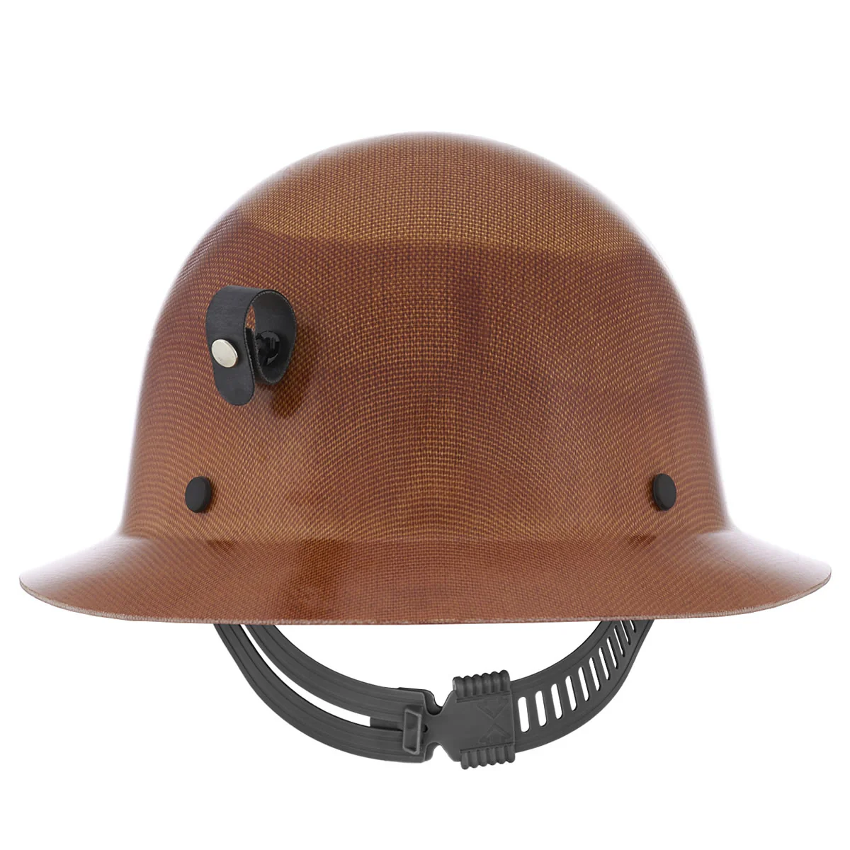 MSA Skullgard Full Brim Hard Hat, Staz-On Suspension with Lamp Bracket - Image 6
