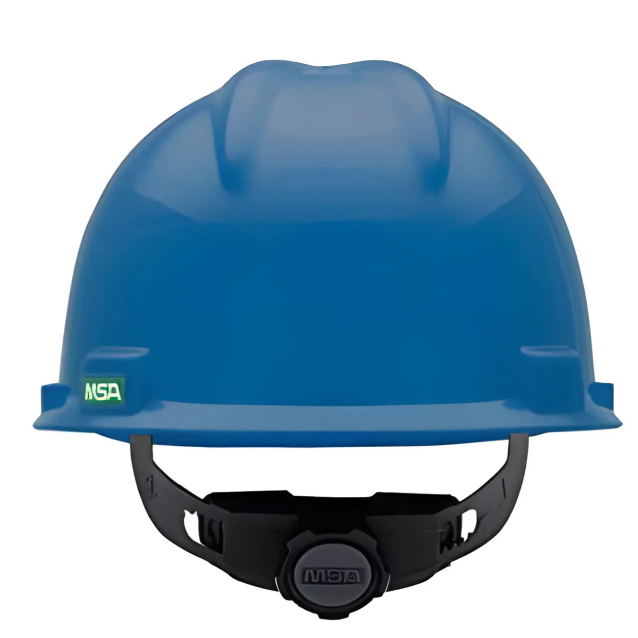 MSA Small V-Gard Cap Style Hard Hat Fas-Trac III Suspension - 477478 - Blue - Image 3