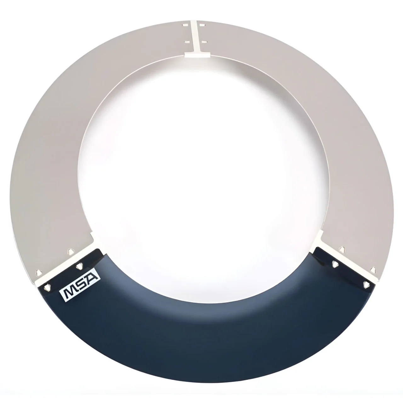 MSA Sun Shield for V-Gard Full Brim Hard Hats, 697410, Gray/Blue - Image 2
