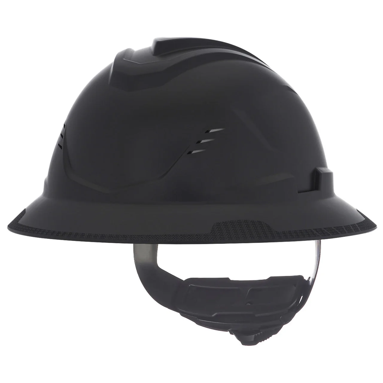 MSA V-Gard C1 Full Brim Vented Hard Hat with Fas-Trac III Suspension - Image 14