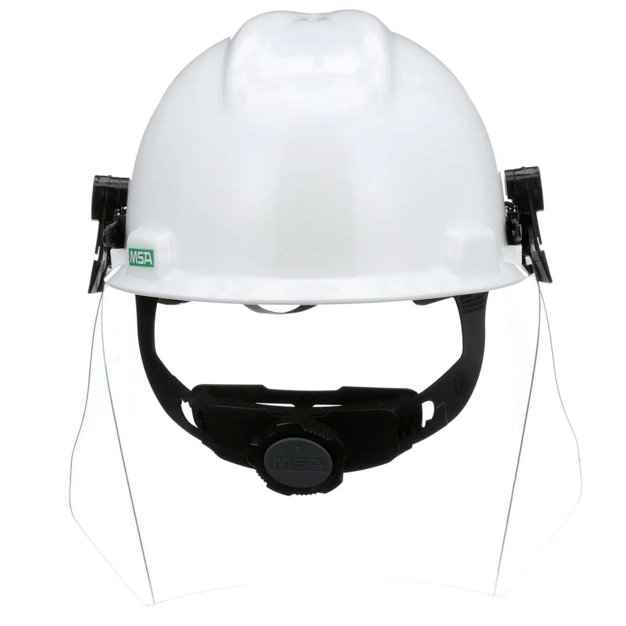 MSA V-Gard Accessory System kit with V-Gard Cap, White, For Slotted Caps w/Clear PC Visor - 10118695 - Image 6