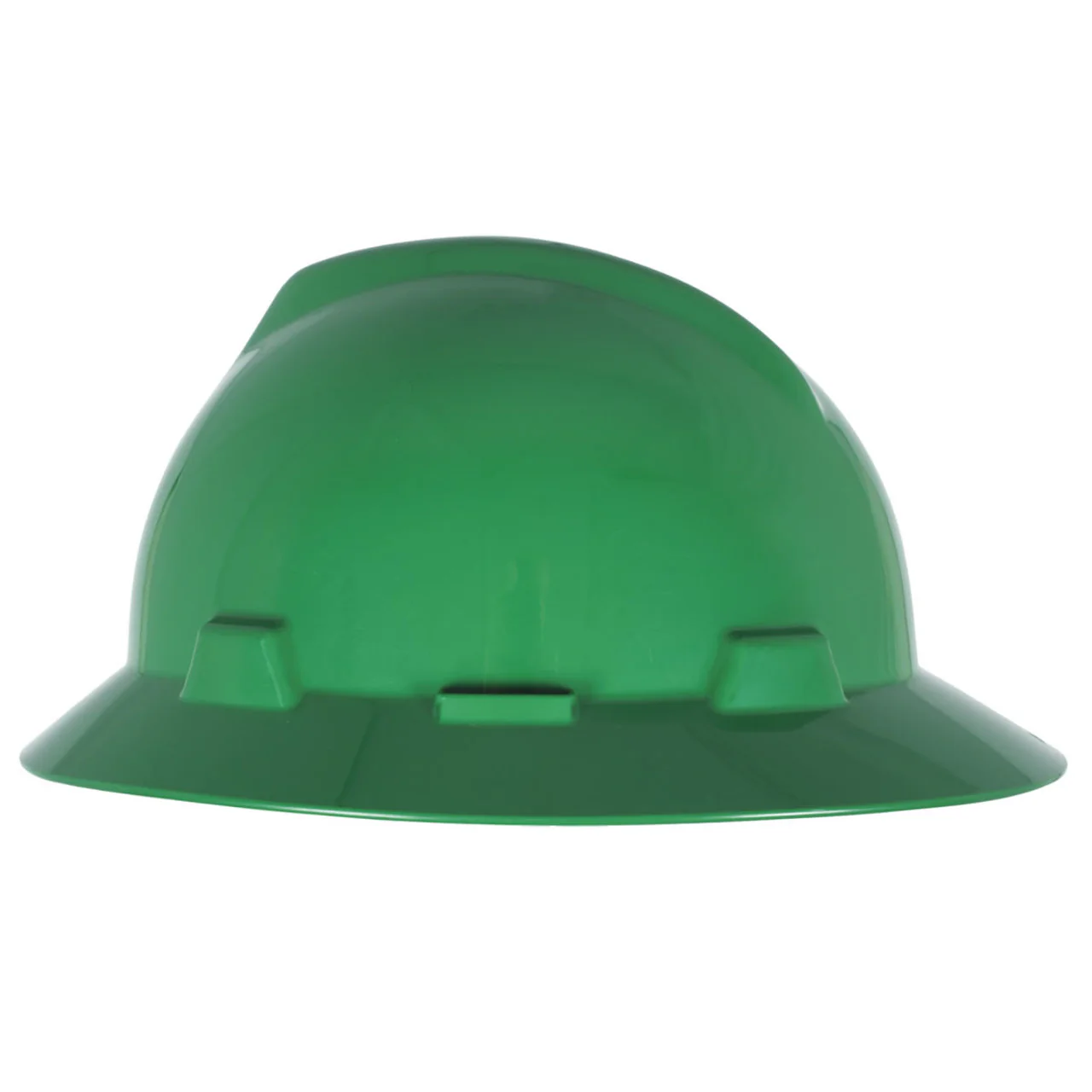 MSA V-Gard Green Full Brim Hard Hat - Image 7