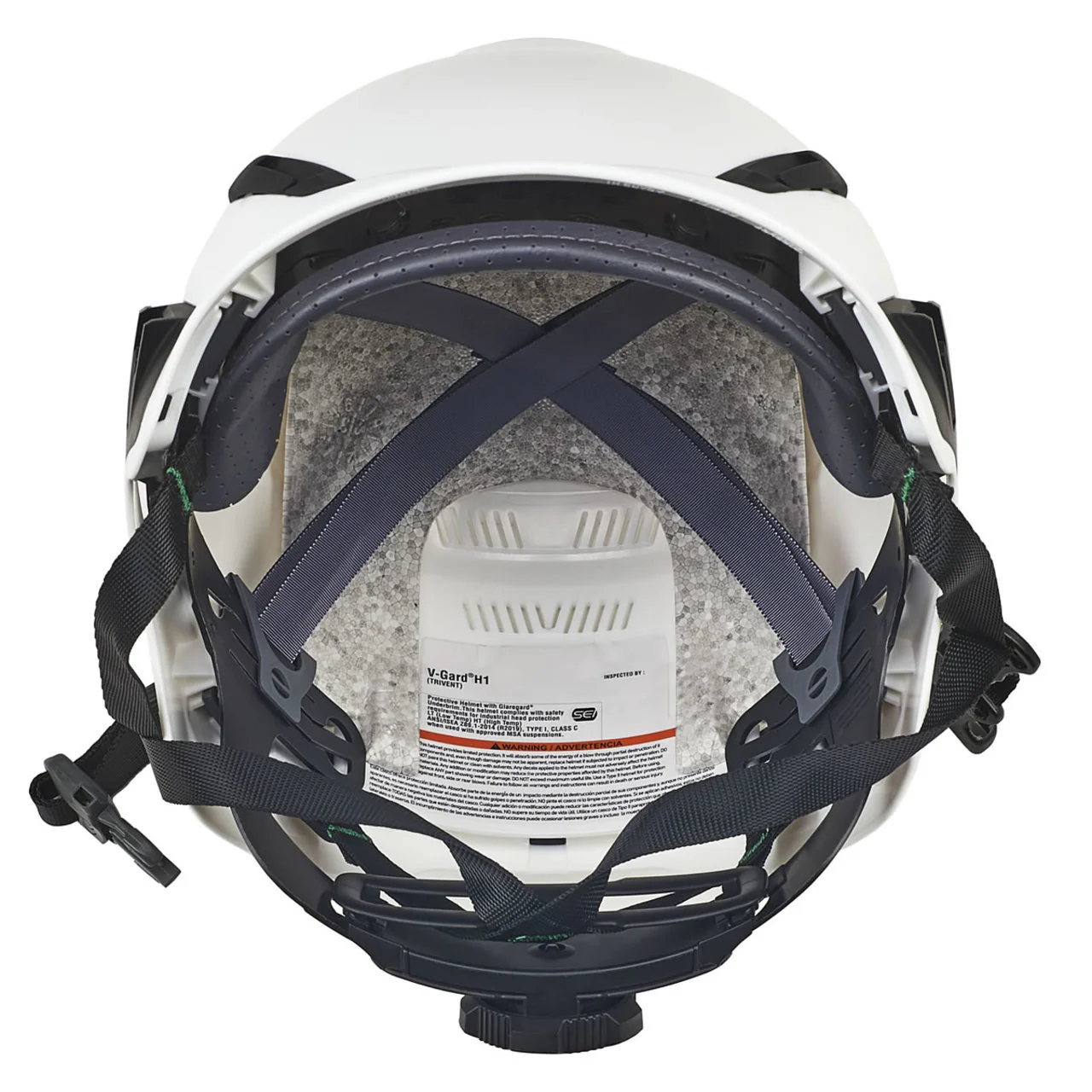 MSA V-Gard H1 Trivent Safety Helmet - Image 6